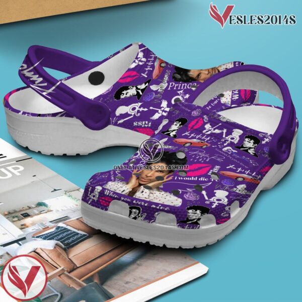 Prince Music Crocs Crocband Clogs Shoes, Unique Gifts For Fans Style 8 - Vesles2014S 3