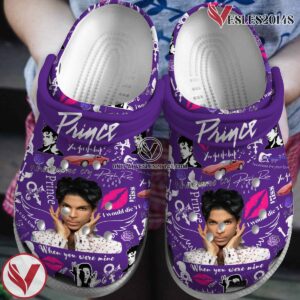 Prince Music Crocs Crocband Clogs Shoes, Unique Gifts For Fans Style 8 - Vesles2014S
