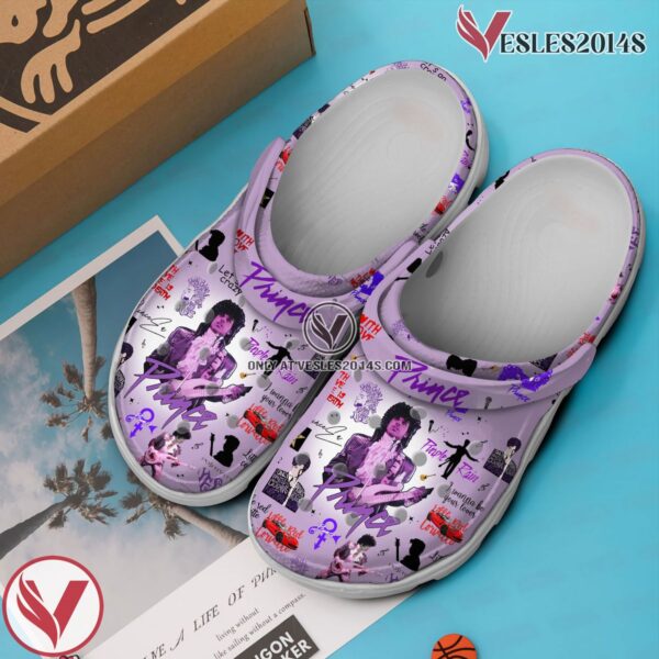 Prince Music Crocs Crocband Clogs Shoes, Unique Gifts For Fans Style 9 - Vesles2014S 3