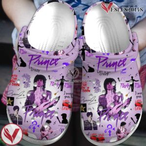 Prince Music Crocs Crocband Clogs Shoes, Unique Gifts For Fans Style 9 - Vesles2014S