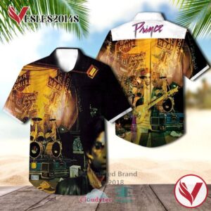 Prince Sign O the Times Albums Hawaiian Shirt, Best Gift For Music Lovers Vesles2014S