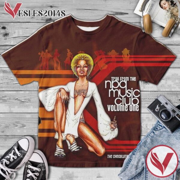 Prince The Chocolate Invasion Album Cover Shirt, Perfect Gifts For Music Lovers - Vesles2014S