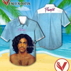 Prince The Second Studio Album Cover Hawaiian Shirt, Unique Gifts For Music Lovers - Vesles2014S