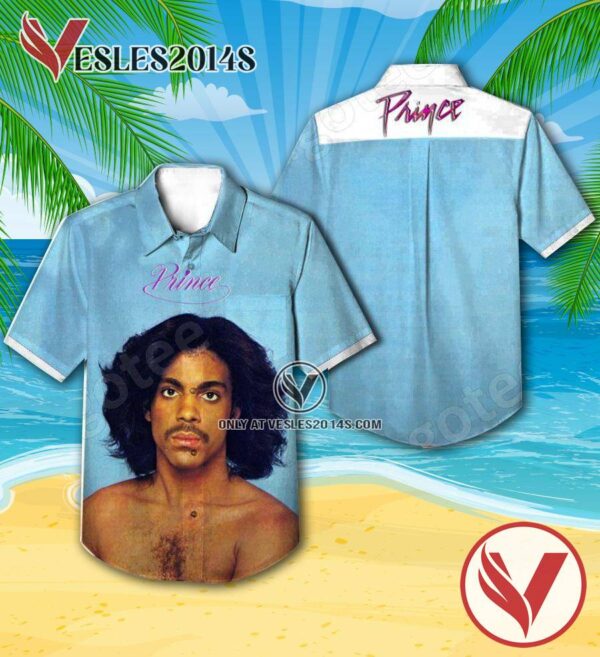 Prince The Second Studio Album Cover Hawaiian Shirt, Unique Gifts For Music Lovers - Vesles2014S