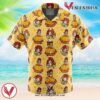 Princess Daisy Mario Bros Hawaiian Button Up Shirt, Perfect Gifts For Anime Lovers - Vesles2014S