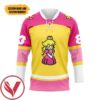 Princess Peach Super Mario Bros, Hockey Jerseys