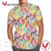 Princess Sketches Disney For men And Women Graphic Print Short Sleeve Hawaiian Casual Shirt Vesles2014S