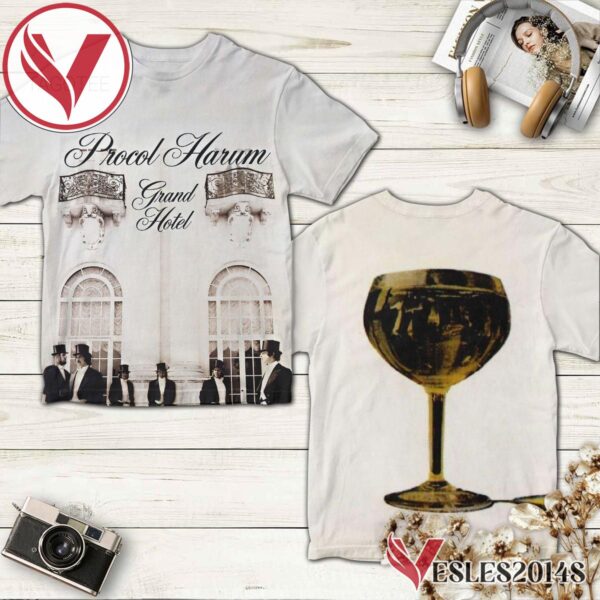 Procol Harum Grand Hotel Album Cover Shirt, Perfect Gifts For Music Lovers - Vesles2014S