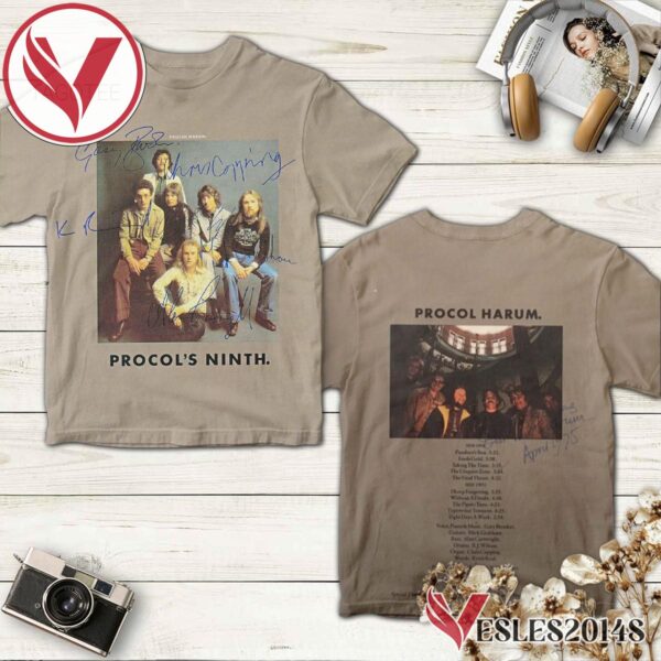 Procol Harum Procol's Ninth Album Cover Shirt, Perfect Gifts For Music Lovers - Vesles2014S
