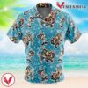 Prof E. Gadd Mario Bros Hawaiian Button Up Shirt, Perfect Gifts For Anime Lovers - Vesles2014S