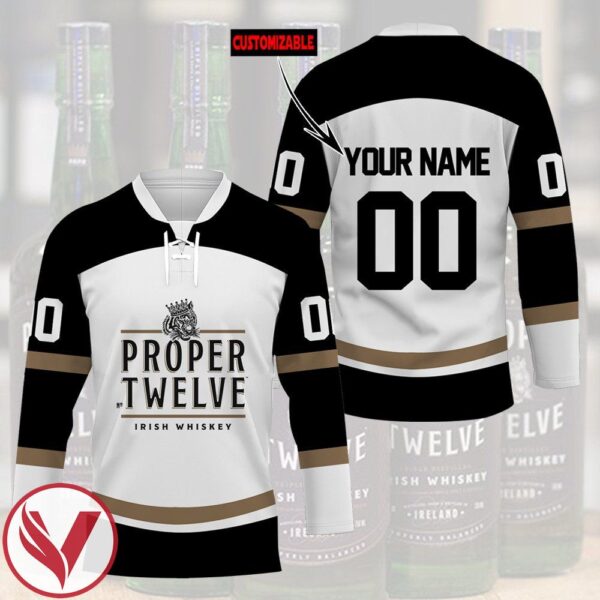 Proper Twelve Personalized Hockey Jersey, Trending Gifts For Fans - Vesles2014s