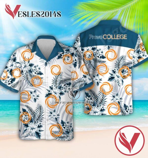 Provo College-Idaho Falls Campus Logo Hawaiian Suit, Perfect Gifts Idea In Holiday - Vesles2014S