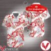 Psv Eindhoven Red Tropical Floral White Hawaiian Shirt, Unique Gifts For Friends - Vesles2014S 1