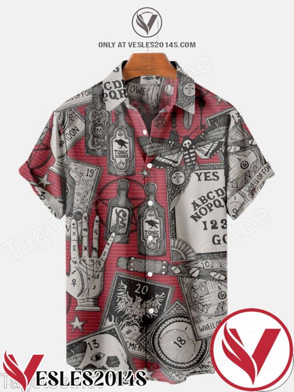 Psychic Reading Halloween Hawaiian Shirt, Unique Gifts For Friends - Vesles2014S 1