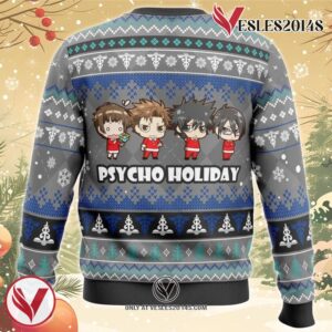 Psycho Holiday Psycho Pass Ugly Christmas Sweater, Unique Christmas Gift For Fans - Vesles2014S 1