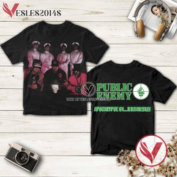 Public Enemy Apocalypse 91 Album Cover Shirt, Unique Gifts For Music Lovers - Vesles2014S