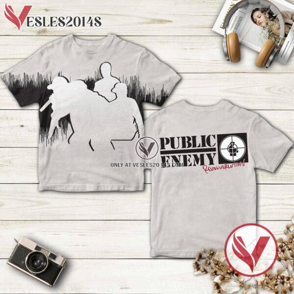 Public Enemy Revolverlution Album Cover Shirt, Unique Gifts For Music Lovers - Vesles2014S