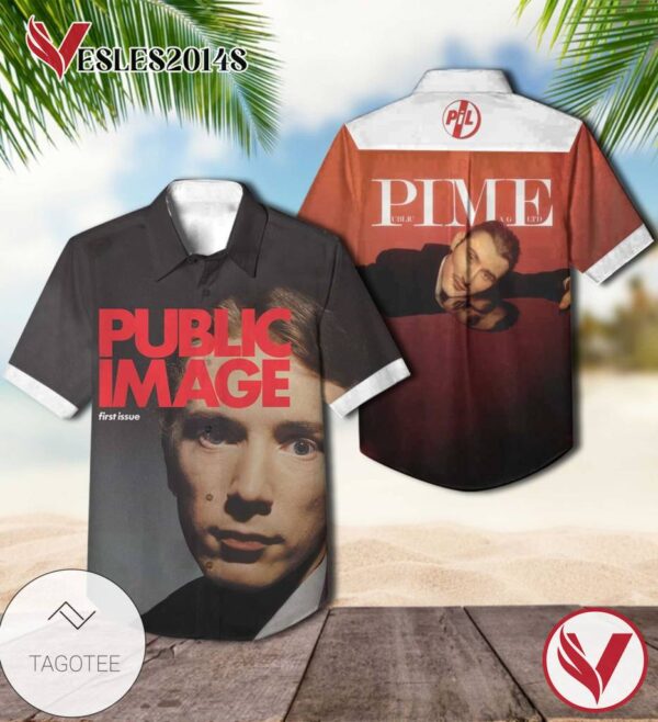Public Image Ltd First Issue Album Cover Hawaiian Shirt, Best Gift For Music Lovers Vesles2014S
