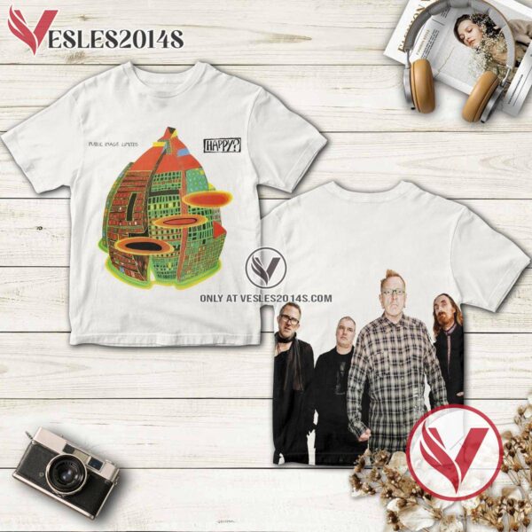 Public Image Ltd Happy Album Cover Shirt Style 2, Unique Gifts For Music Lovers - Vesles2014S