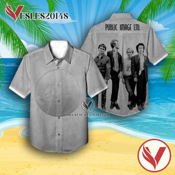 Public Image Ltd Metal Box Album Cover Grey Hawaiian Shirt, Unique Gifts For Music Lovers - Vesles2014S