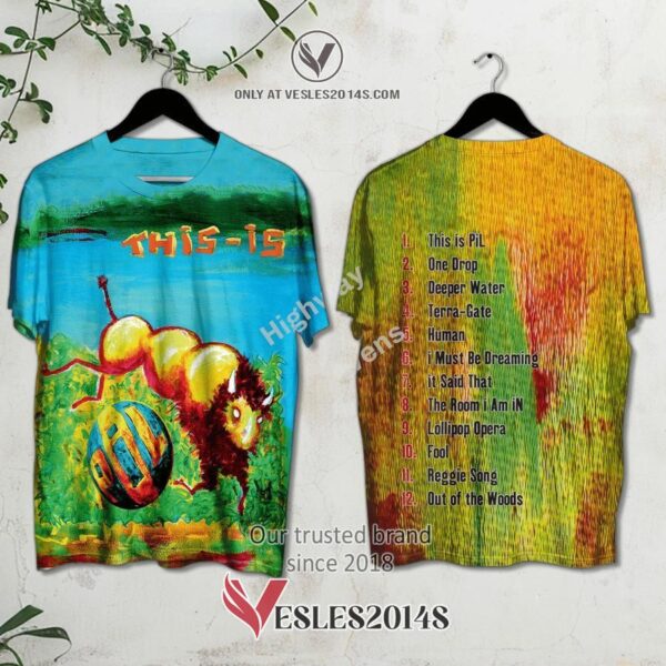 Public Image Ltd-This is PiL Album 3D Shirt, Unique Gifts For Music Lovers - Vesles2014S
