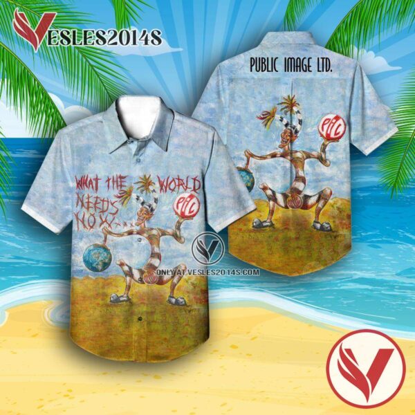 Public Image Ltd What The World Needs Now Album Cover Style 2 Hawaiian Shirt, Unique Gifts For Music Lovers - Vesles2014S