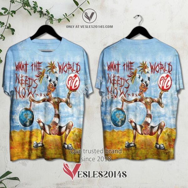 Public Image Ltd-What the World Needs Album 3D Shirt, Unique Gifts For Music Lovers - Vesles2014S