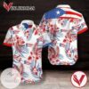 Puerto Rico Hawaiian Graphic Print Short Sleeve Hawaiian Casual Shirt Vesles2014S