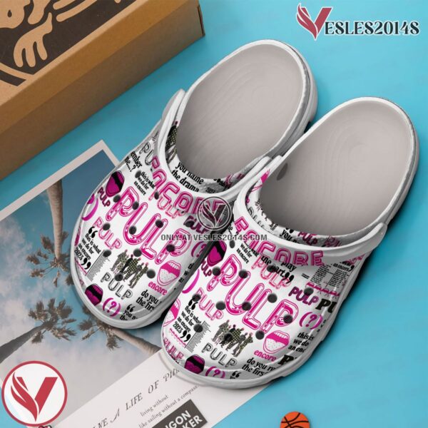 Pulp Music Crocs Crocband Clogs Shoes, Unique Gifts For Fans - Vesles2014S 2