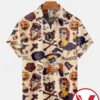 Pumpkin Cat Tattoo Trick Or Treat Halloween Hawaiian Shirt, Unique Gifts For Friends - Vesles2014S 1