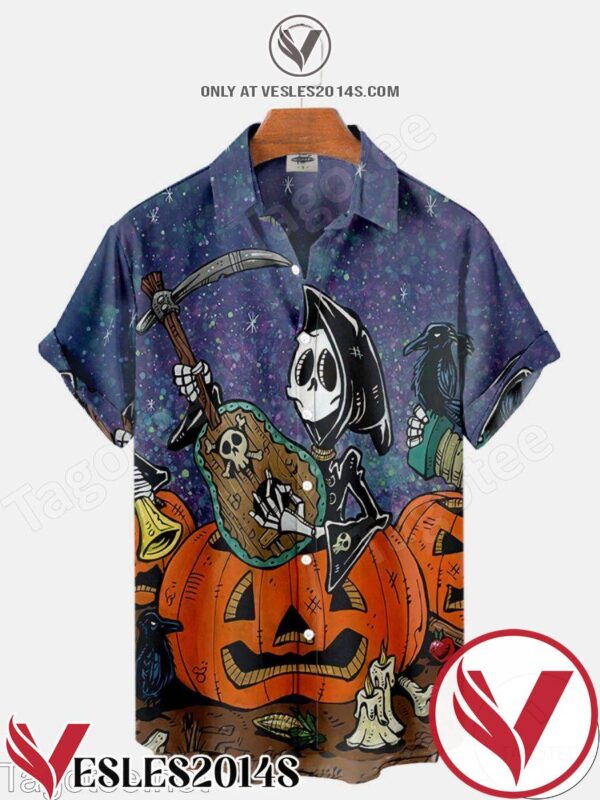 Pumpkin Patch Players Halloween Hawaiian Shirt, Unique Gifts For Friends - Vesles2014S 1