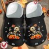 Pumpkin Skull Weed Clog Shoescannabis Marijuana 420 Weed Clog Shoes For Men Women Halloween Gifts Ht, Unique Gift From Vesles2014S