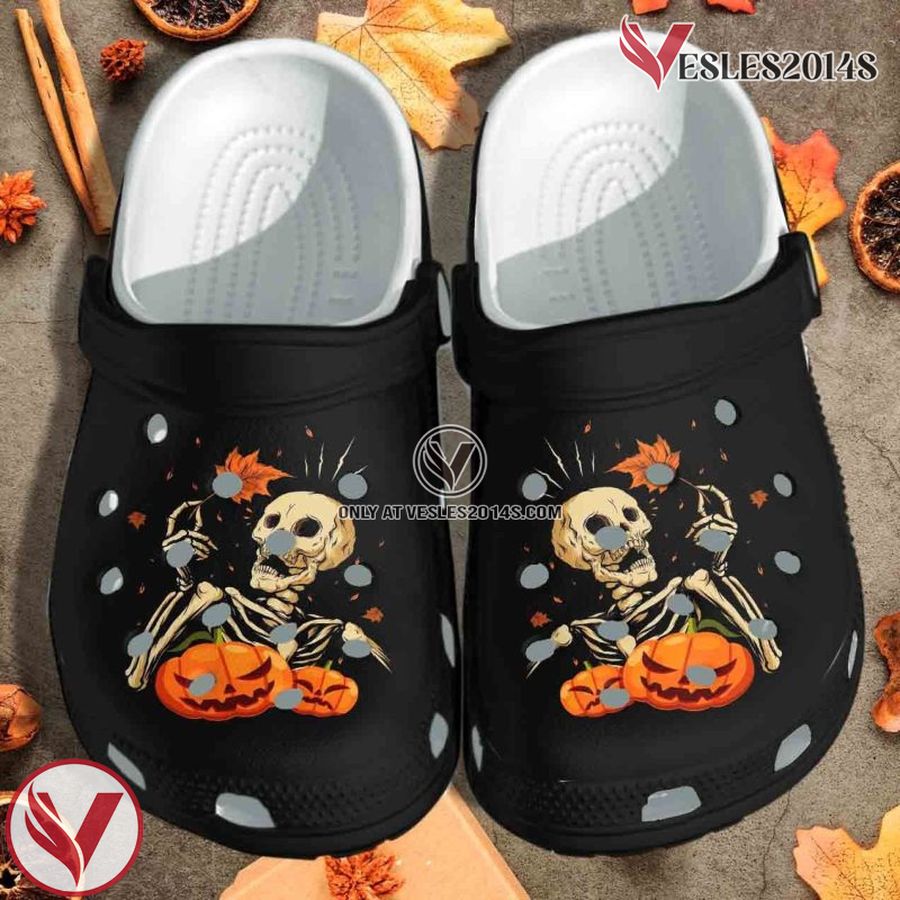 Pumpkin Skull Weed Clog Shoescannabis Marijuana 420 Weed Clog Shoes For Men Women Halloween Gifts Ht, Unique Gift From Vesles2014S