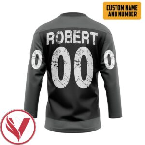 Punisher Skull Custom Name Custom Number Hockey Jersey, Trending Gifts For Fans - Vesles2014s 1