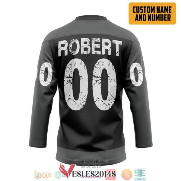 Punisher Skull Custom Name and Number Hockey Jersey Shirt, Trending Gifts For Fans - Vesles2014s 1