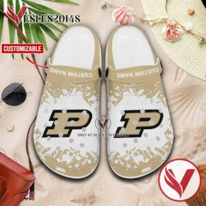 Purdue Logo Custom Crocs Shoes For Men And Women, Unique Clogs Shoes For Fans - Vesles2014S 1