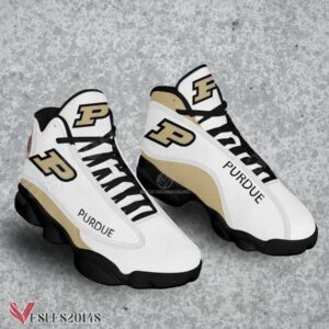 Purdue NCAA Logo Air Jordan 13 Shoes, Best Sneaker Gifts For Fans - Vesles2014s 1