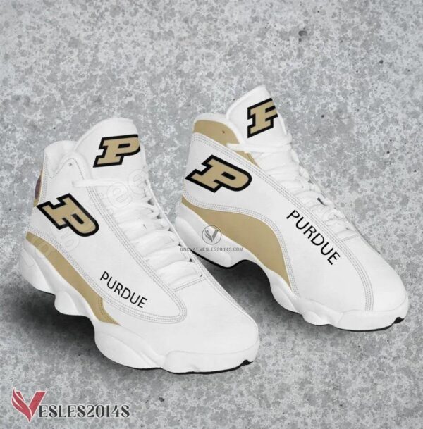 Purdue NCAA Logo Air Jordan 13 Shoes, Best Sneaker Gifts For Fans - Vesles2014s