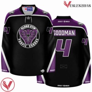 Purple Cobras Globo Gym Hockey Jersey - Vesles2014S