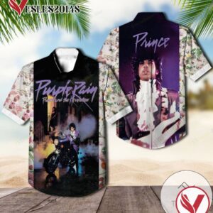 Purple Rain Studio Album By Prince And The Revolution Hawaiian Shirt, Best Gift For Music Lovers Vesles2014S