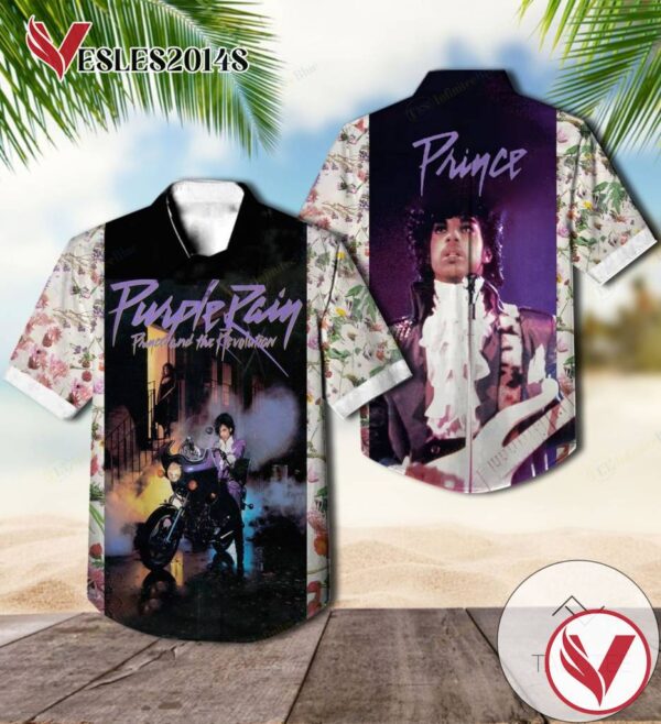 Purple Rain Studio Album By Prince And The Revolution Hawaiian Shirt, Best Gift For Music Lovers Vesles2014S