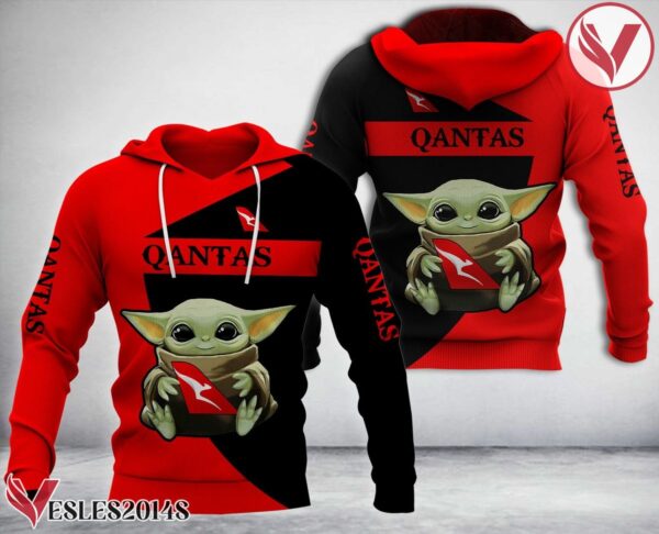 Qantas Uniform Custom Hoodie - Vesles2014S