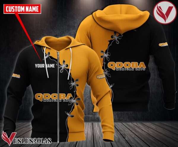 Qdoba Uniform Custom Hoodie - Vesles2014S 1