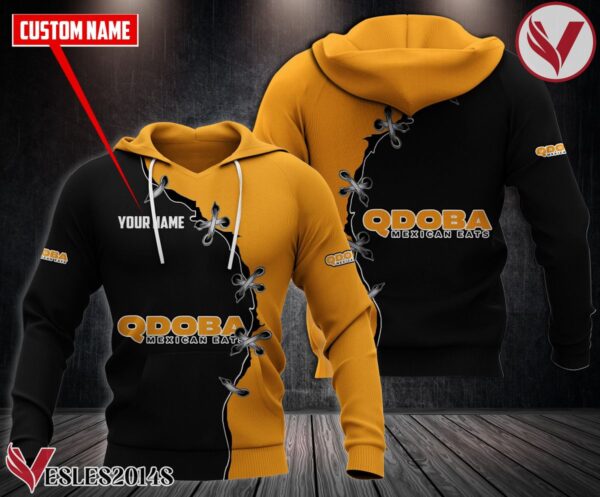 Qdoba Uniform Custom Hoodie - Vesles2014S