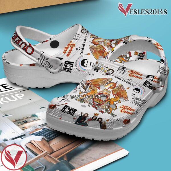 Queen Don’t Stop Me Now Music Crocs Crocband Clogs Shoes, Unique Gifts For Fans - Vesles2014S 2