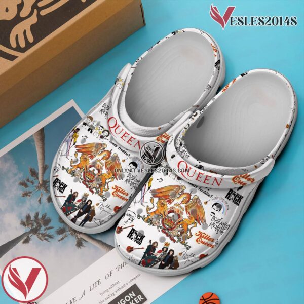 Queen Don’t Stop Me Now Music Crocs Crocband Clogs Shoes, Unique Gifts For Fans - Vesles2014S 3