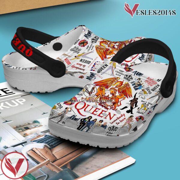 Queen Music Crocs Crocband Clogs Shoes, Unique Gifts For Fans Style 1 - Vesles2014S 2