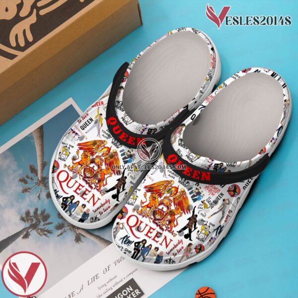 Queen Music Crocs Crocband Clogs Shoes, Unique Gifts For Fans Style 1 - Vesles2014S 3