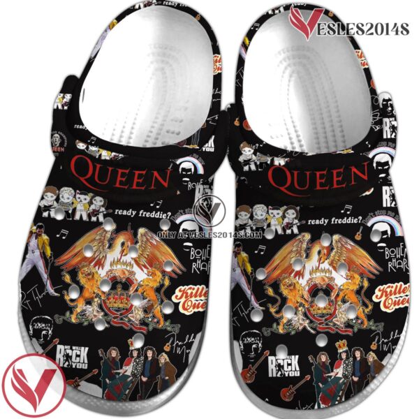 Queen Music Crocs Crocband Clogs Shoes, Unique Gifts For Fans Style 4 - Vesles2014S 2
