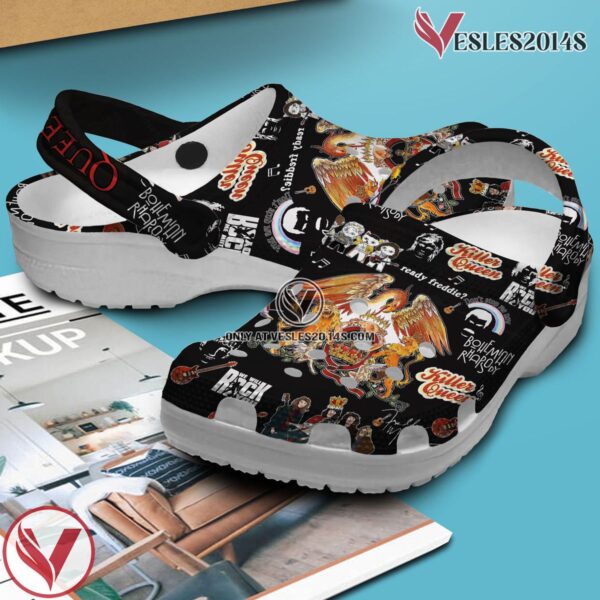 Queen Music Crocs Crocband Clogs Shoes, Unique Gifts For Fans Style 4 - Vesles2014S 3